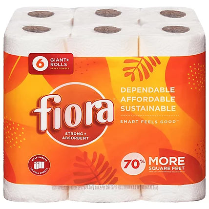 Fiora Paper Towels (4-Pack, 6RL)