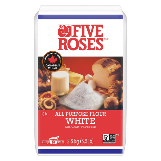Five Roses Flour (10-Pack, 2.5 Kg)