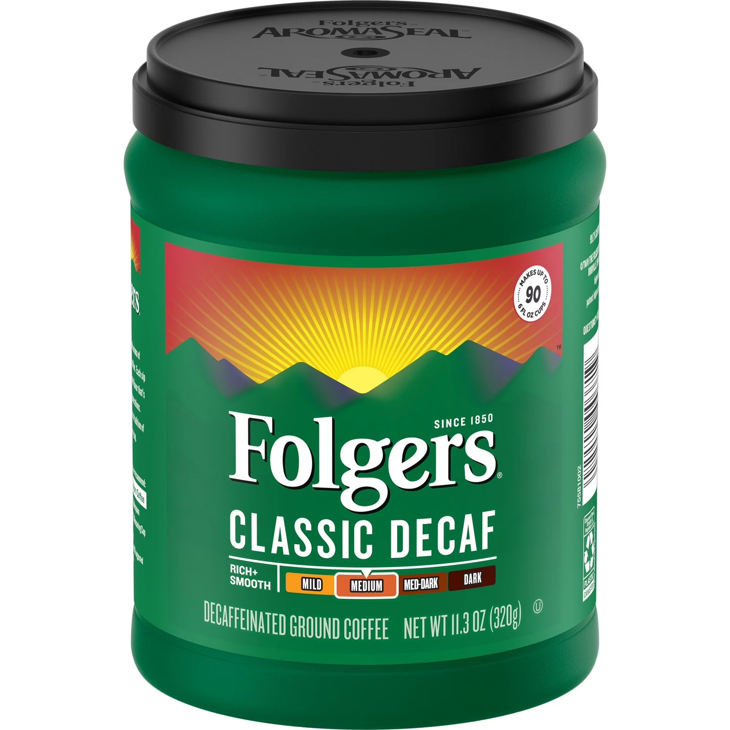 Folgers Classic Decaf Coffee (6-Pack, 11.3 oz)