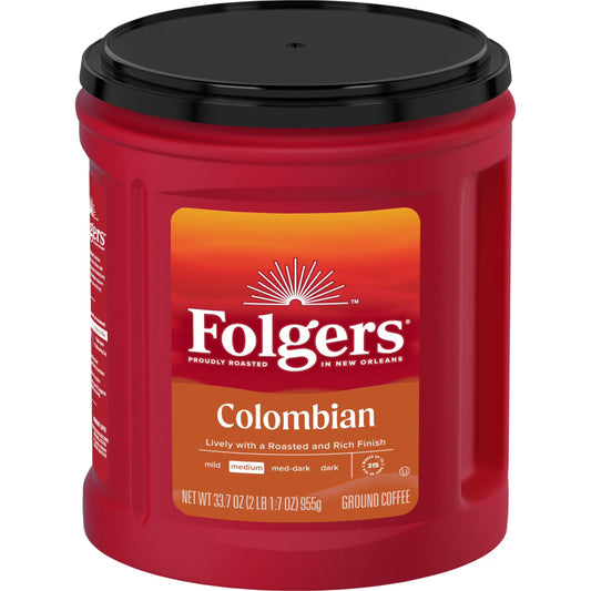 Folgers Colombian Coffee (6-Pack, 9.6 oz)