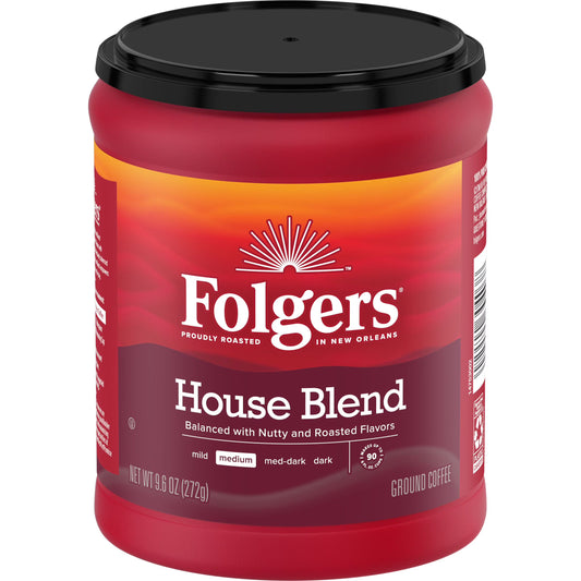 Folgers House Blend (6-Pack, 9.6 oz)