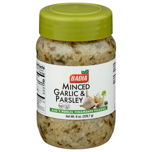 Badia Minced Garlic Parsley 12/8oz