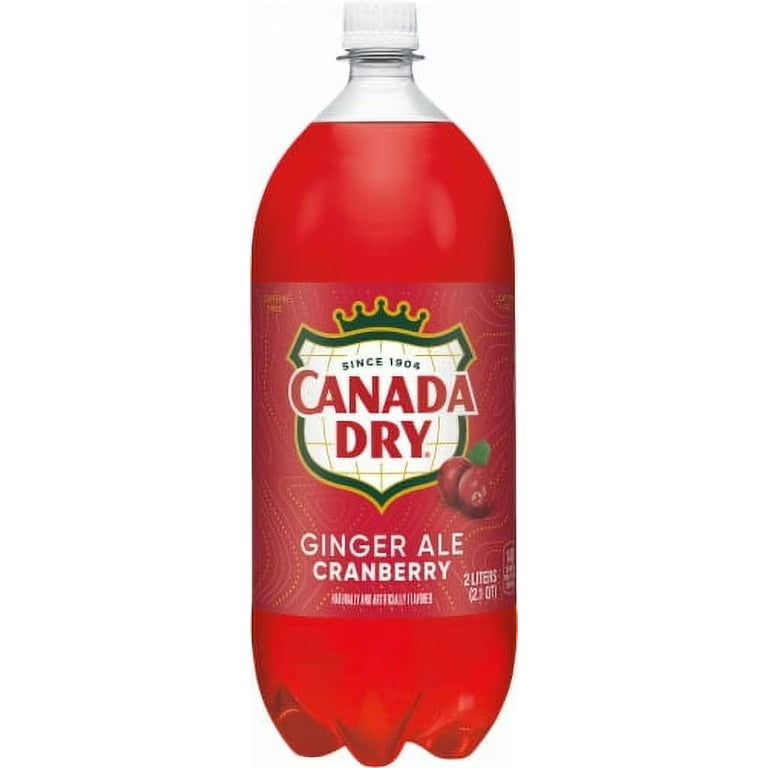 Canada Dry Ginger Ale Cranberry (8-Pack, 2 L)