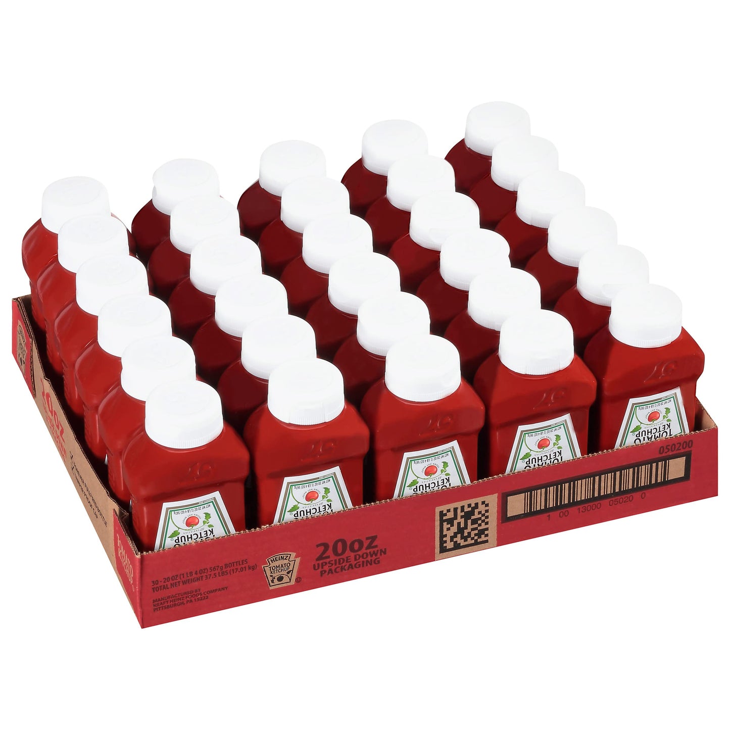 Heinz Ketchup Squeeze (30-Pack, 20 oz)