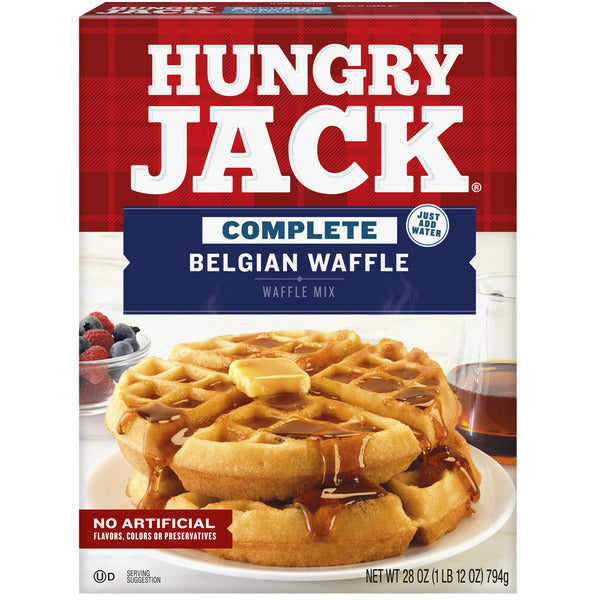 Hungry Jack Belgian Waffle Mix (6-Pack, 28 oz)