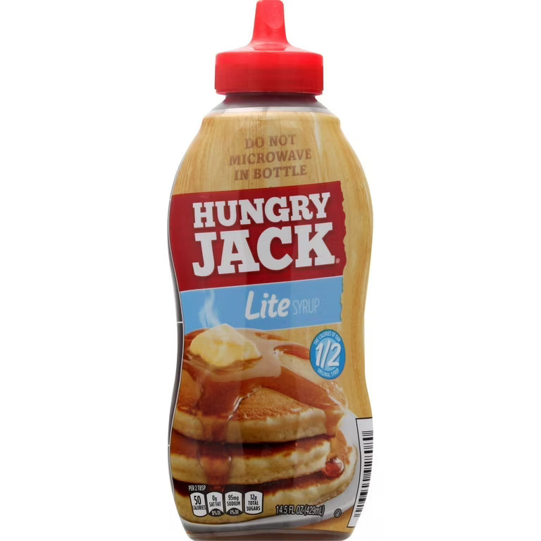 Hungry Jack Lite Syrup (12-Pack, 14.5 oz)