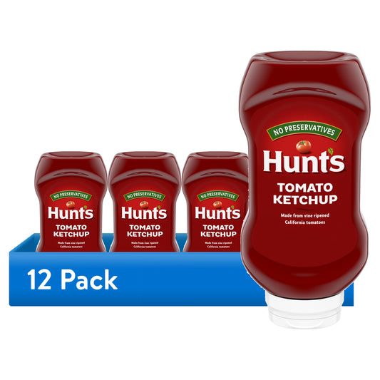 Hunts Ketchup (12-Pack, 20 oz)