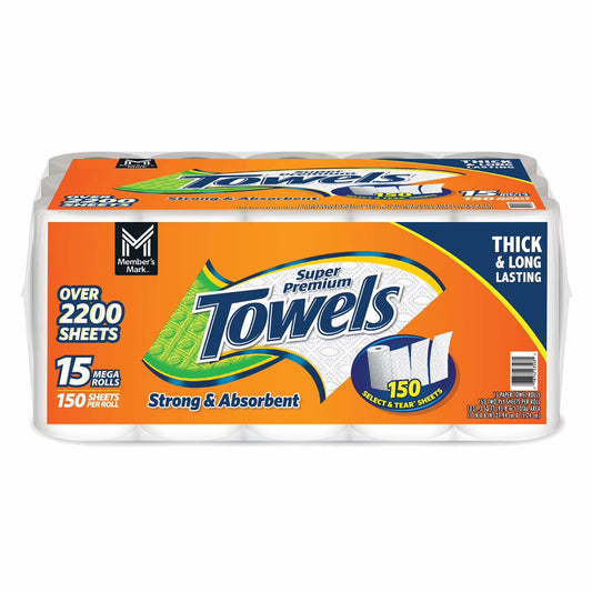 Member's Mark Paper Towels Jumbo (1-Pack, 15RL)