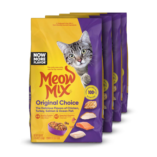 Meow Mix Original (4-Pack, 3.15 lb)