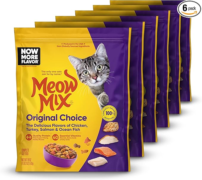 Meow Mix Original (6-Pack, 18 oz)