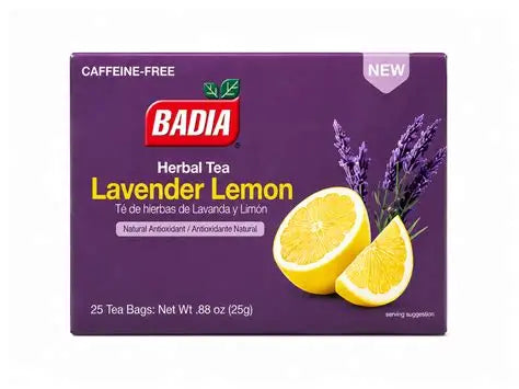 Badia Lavender Lemon Herb Tea 10/25Bg