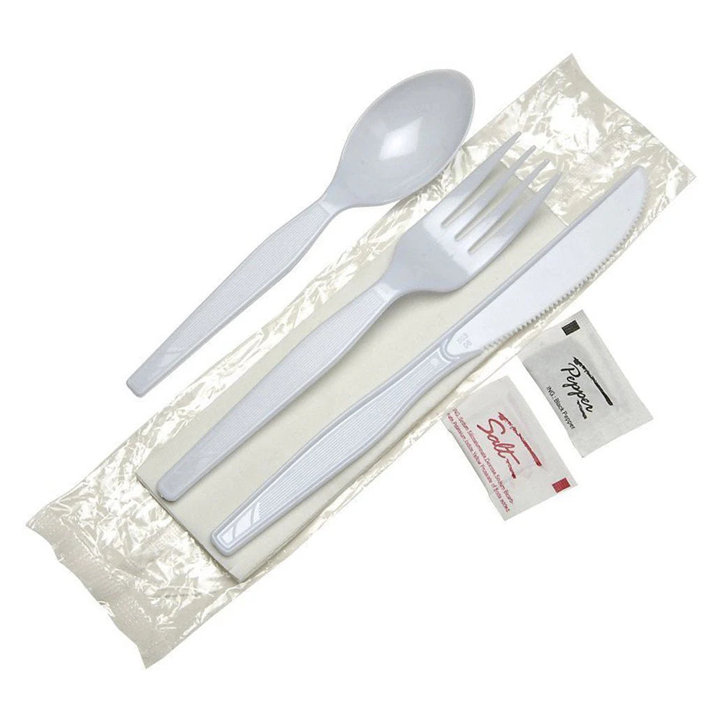 Party Pack (Fork/Knife/Spoon/Napkin/Salt&Pepper) (250-Count)