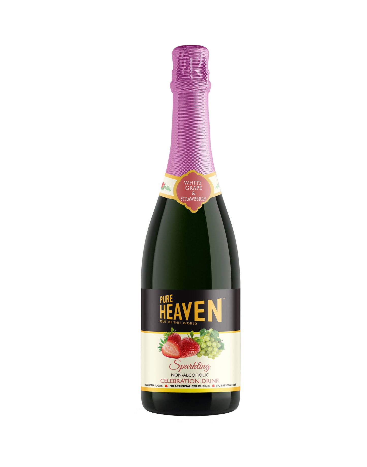 Pure Heaven Strawberry Sparkling (12-Pack, 750 ml)