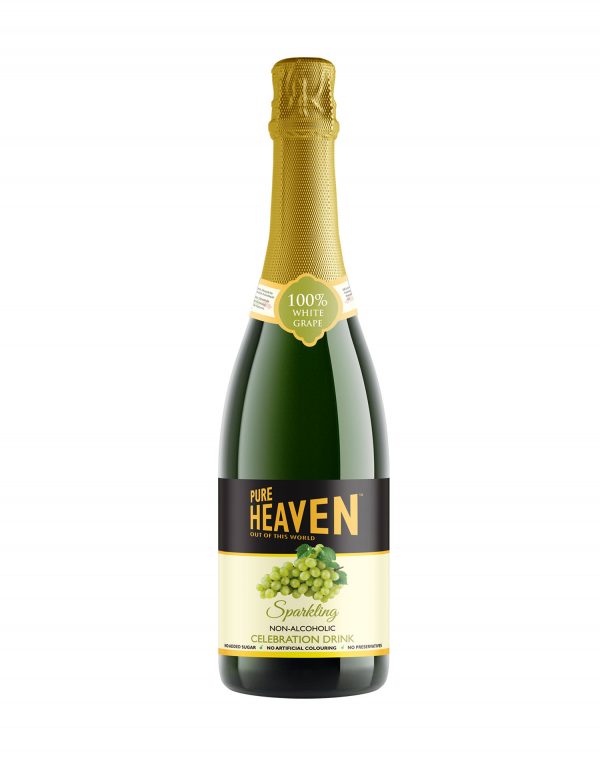Pure Heaven White Grape Sparkling (12-Pack, 750 ml)