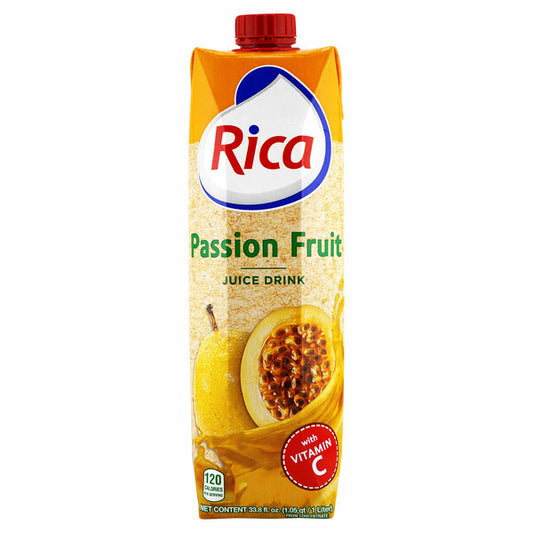 Rica Passion Fruit Juice (12-Pack, 1 L)
