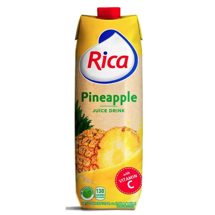 Rica Pineapple Juice (12-Pack, 1 L)