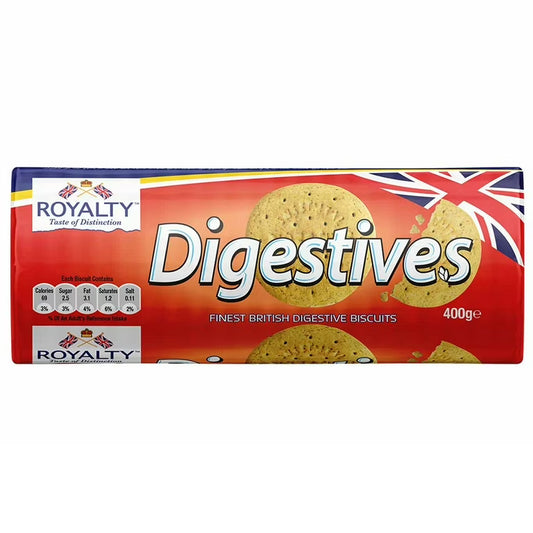 Royalty Digestive Biscuits (20-Pack, 400g)