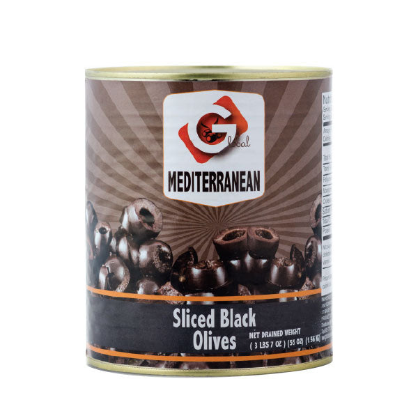 Sliced Black Olives (6-Pack, 3.5kg)