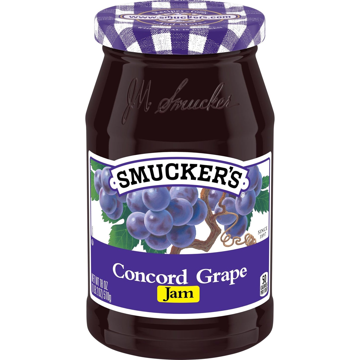 Smucker's Grape Jam (12-Pack, 18 oz)