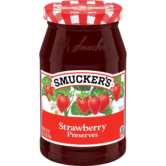Smucker's Strawberry Preserves (12-Pack, 18 oz)