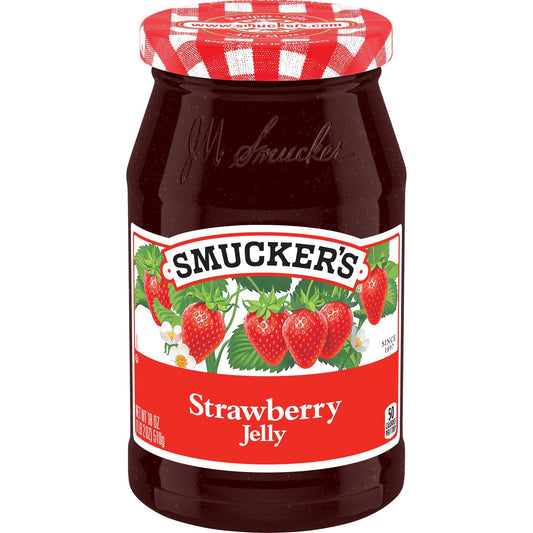 Smucker's Strawberry Jelly (12-Pack, 18 oz)