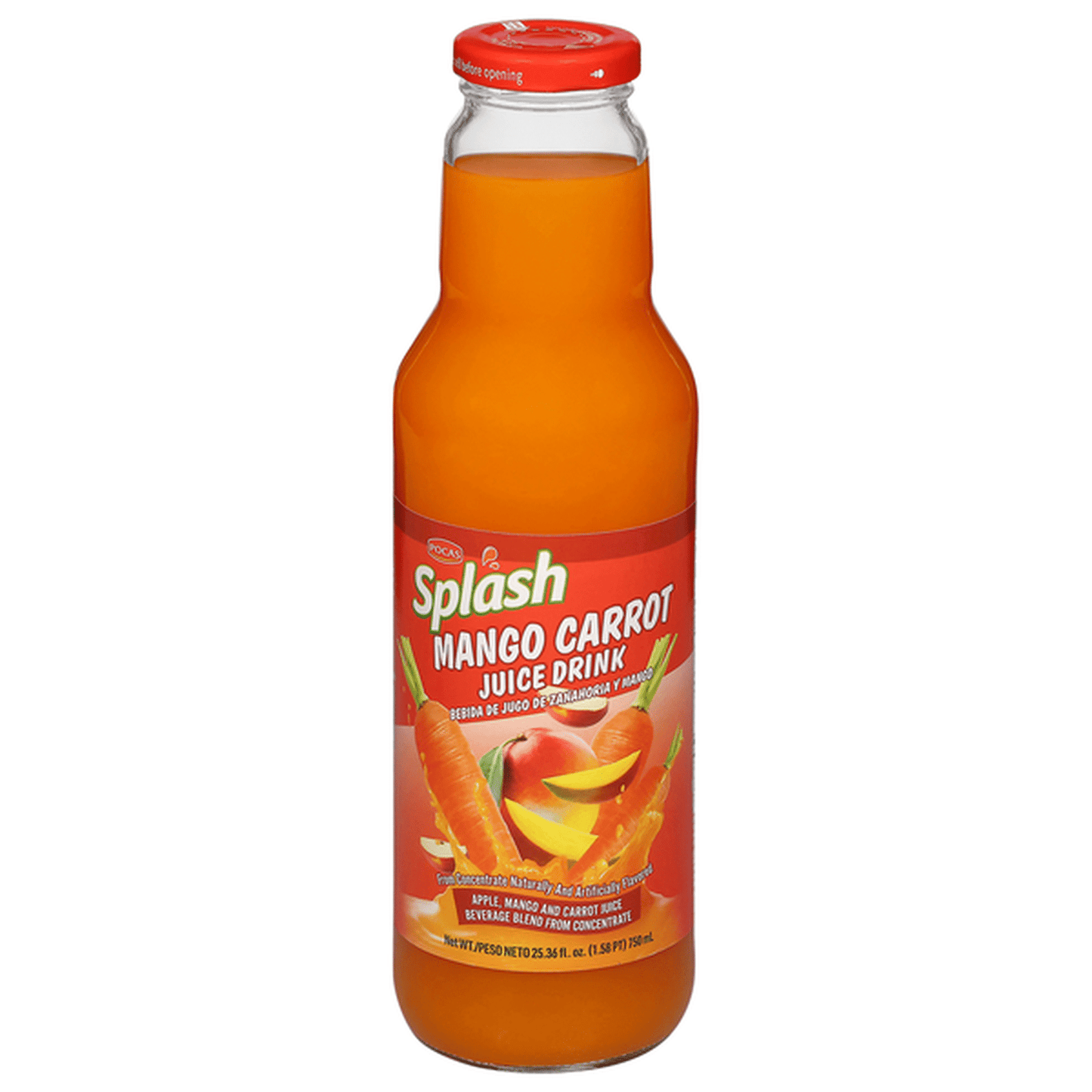 Splash Mango/carrot (8-Pack, 750 ml)