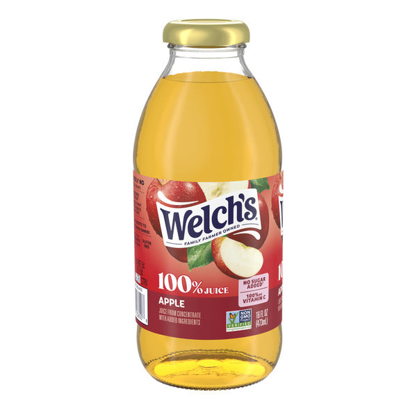 Welch's Apple juice 100% (12-Pack, 16 oz)