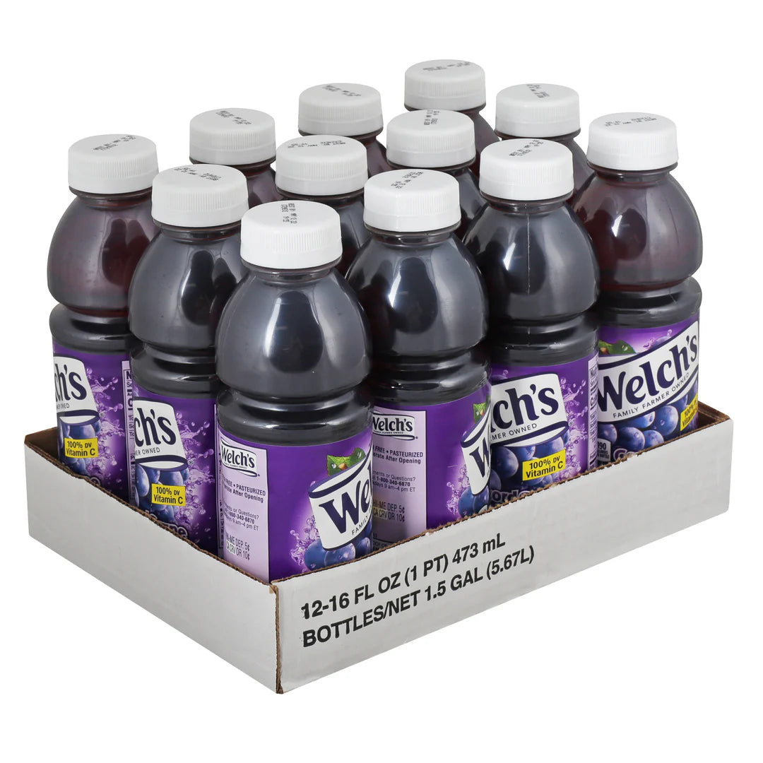 Welch's Grape Cocktail (12-Pack, 16 oz)
