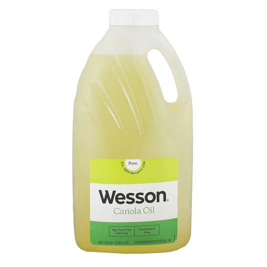 Wesson Canola Oil (4-Pack, 1.25 gal)