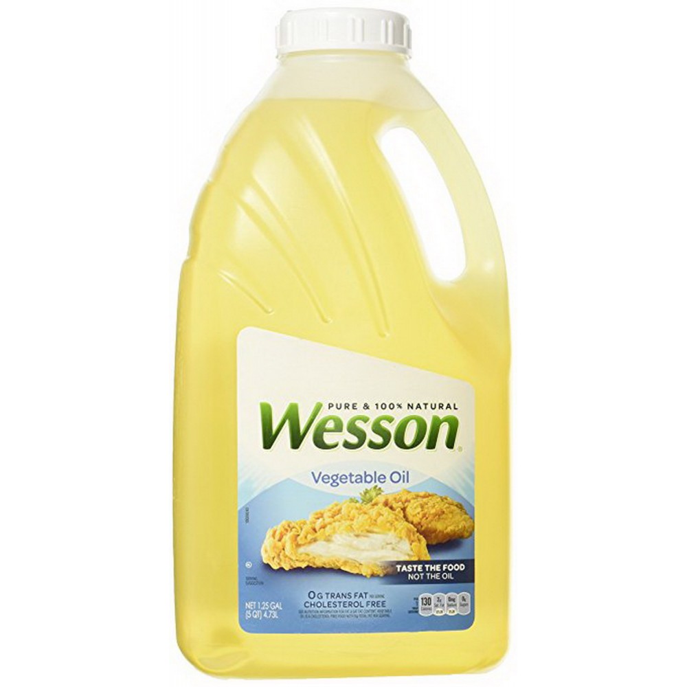 Wesson Vegetable Oil (4-Pack, 1.25 gal)